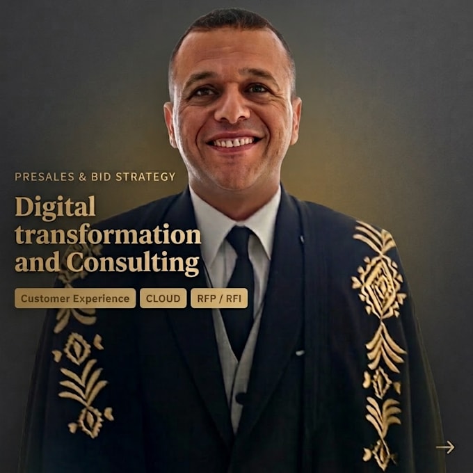 provide presals,rfp,bid,digital transformation consulting
