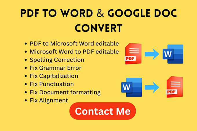 convert pdf to word editable and word to pdf convert files