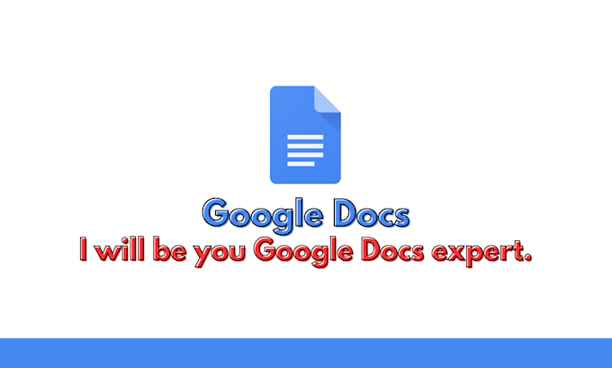 be your google docs expert