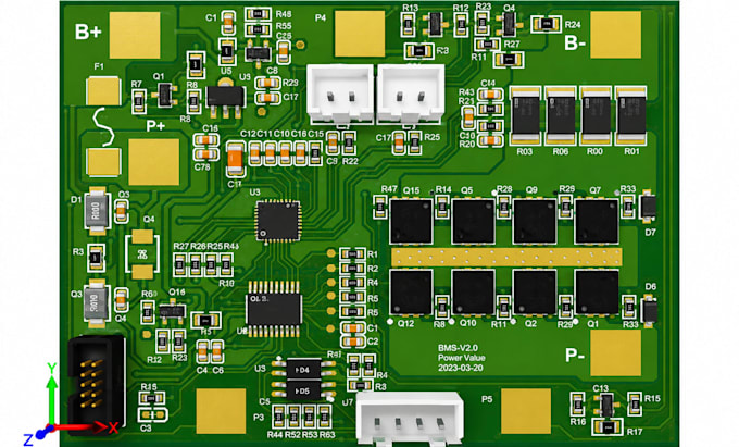 design bms battery energy storage and ev power electronics pcb