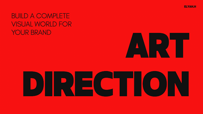 create a distinctive visual identity and art direction for your brand