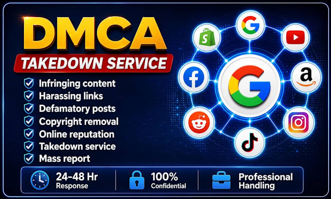 file dmca notices for copyright infringements