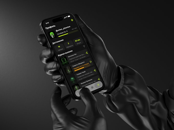 design stunning mobile app UI ios and android user friendly interface