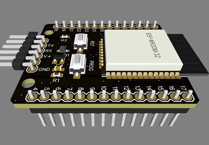 design esp32 s3 controller, motor driver, usb c, robotics and embedded hardware