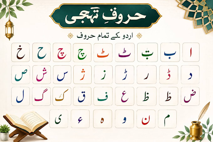 teach you urdu language, reading, writing and speaking professionally