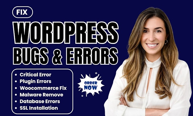 fix wordpress issues, fix wordpress errors, wordpress bug fix wordpress website