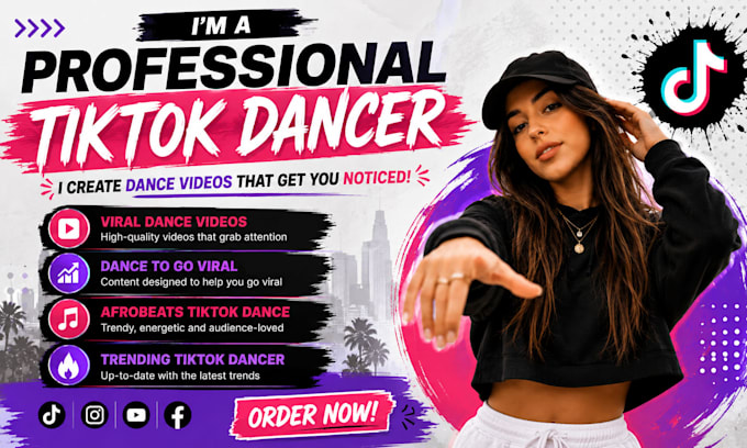 perform a tiktok dance for your song or challenge