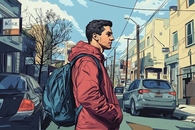 make anime manga comic book illustration