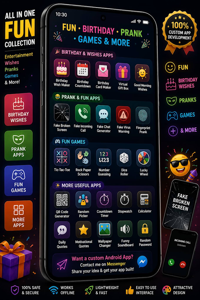 develop a simple android app for you