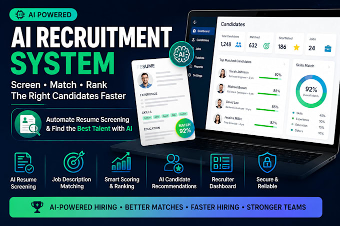 build an ai recruitment system for resume screening and candidate matching