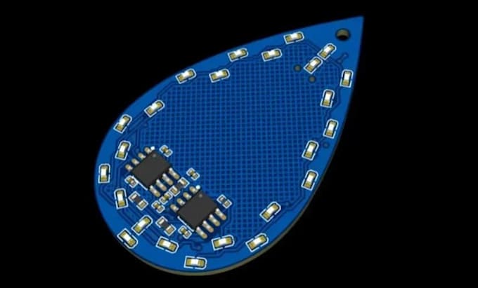 do rgb led pcb, led driver, ws2812, led controller pcb design, led matrix pcb