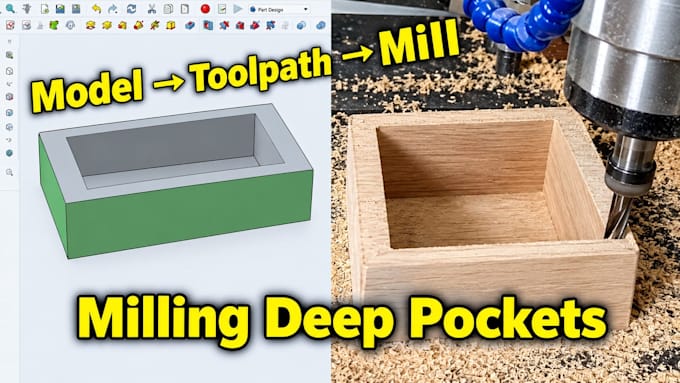 generate cnc g code for wood product or fabrication and teach you how it made