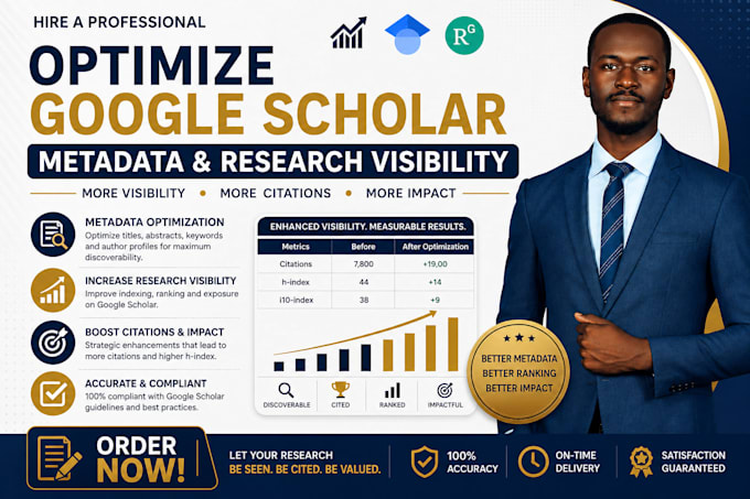 optimize google scholar metadata and research visibility