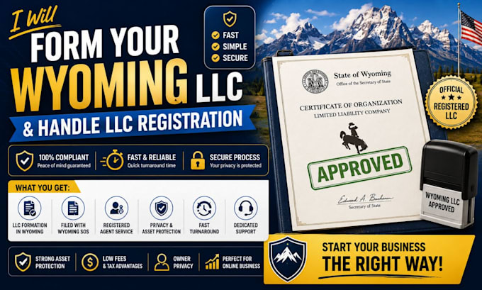 form your wyoming llc and handle llc registration