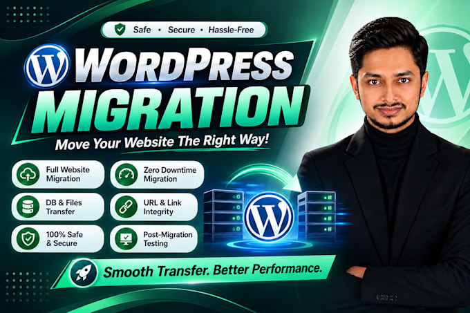 migrate your wordpress website safely and securely