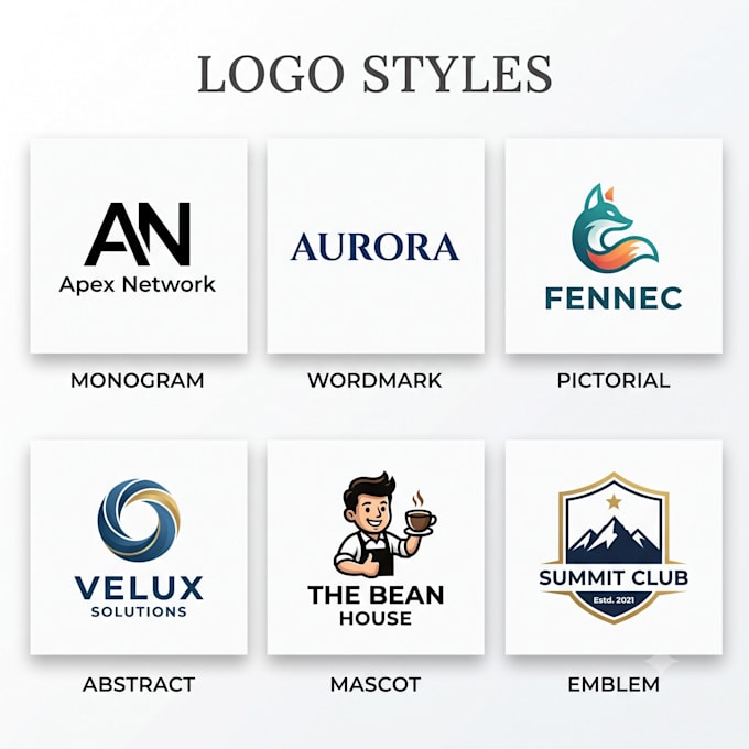 design a professional modern logo in canva