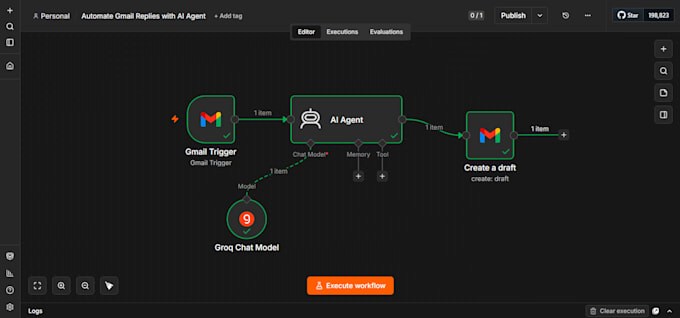 automate gmail replies with ai agent