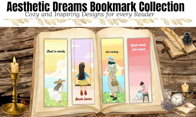 design custom printable bookmarks for you