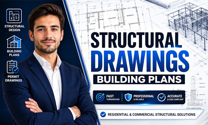do structural engineering analysis and design permit drawings etabs calculations