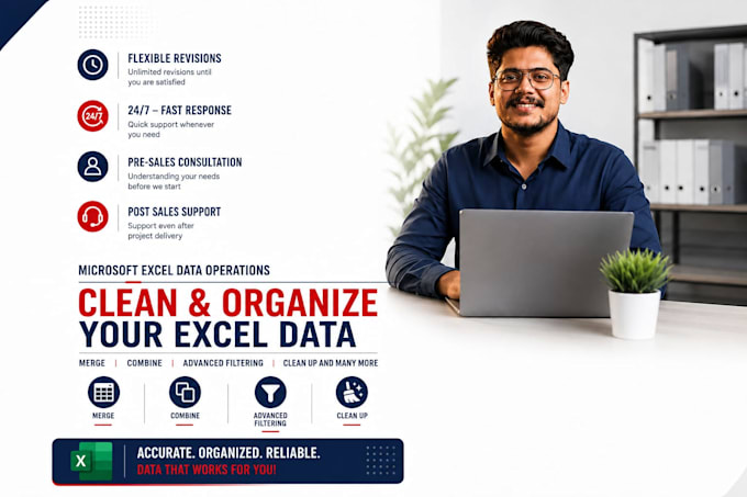 clean, organize and process microsoft excel or CSV data