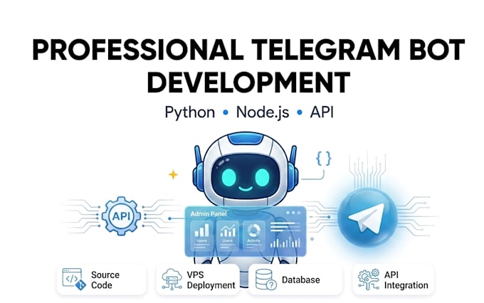 build your telegram bot and mini app with python and react