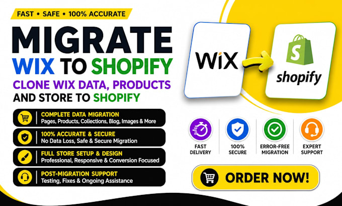 migrate wix to shopify migration copy clone wix data migration to shopify store