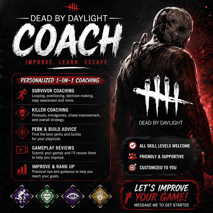 ill coach you in dbd to help you improve