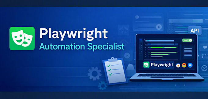 create playwright automation for web UI and API testing