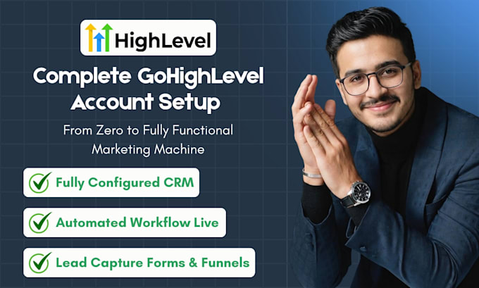 do complete gohighlevel account setup