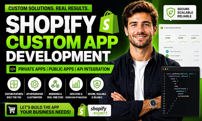 shopify custom app shopify public app or private app developer shopify expert