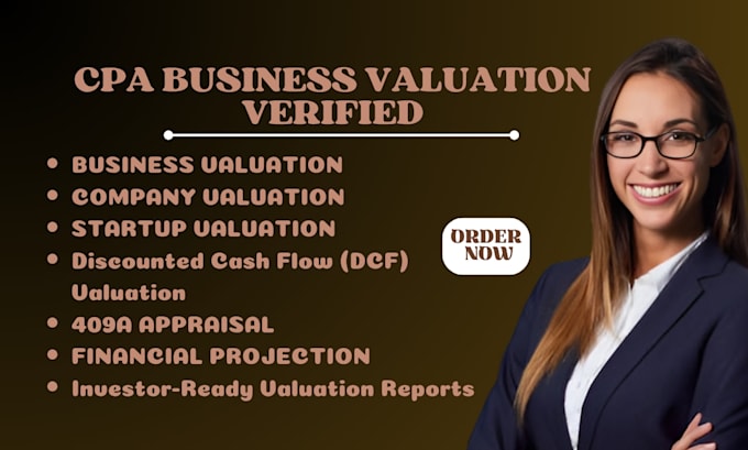 value your business and provide a professional valuation report