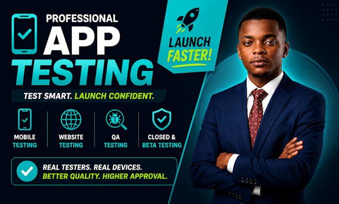 provide 12 testers for google play console testing or android app testing