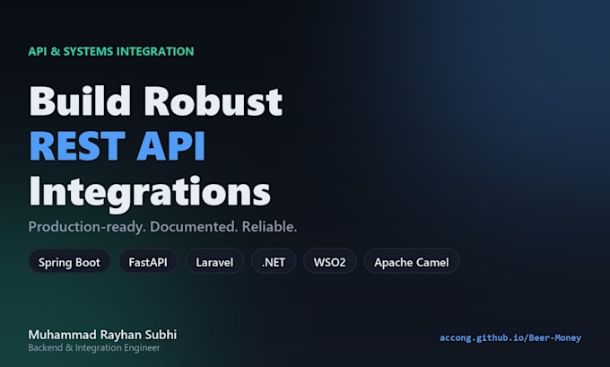 develop and integrate rest apis with spring boot and fastapi
