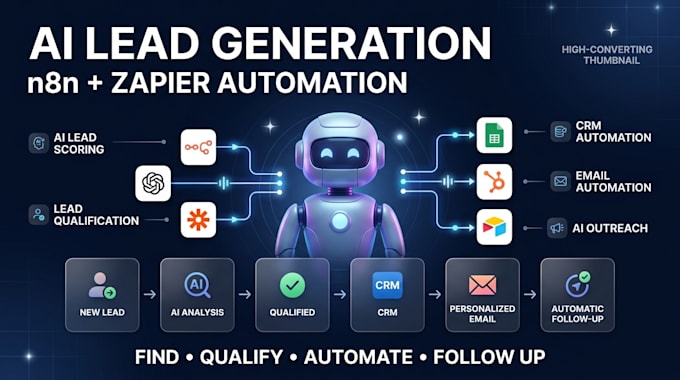 build an ai lead generation automation system using n8n