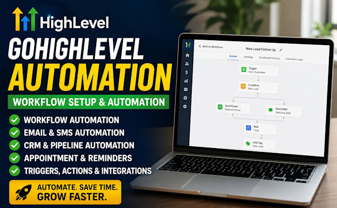 build gohighlevel ghl automation and workflow automation