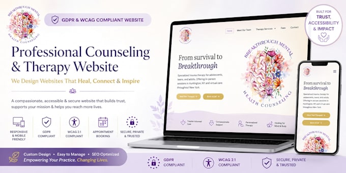 create an ada and wcag compliant website