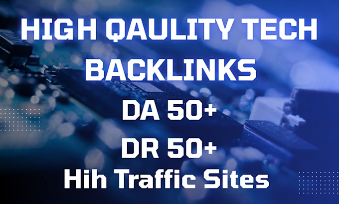 boost SEO with quality tech backlink on tech blog