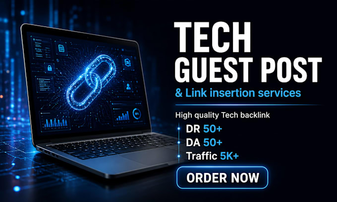 boost SEO with quality tech backlink on tech blog