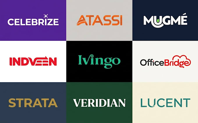 make a simple and minimalist wordmark, lettermark logo