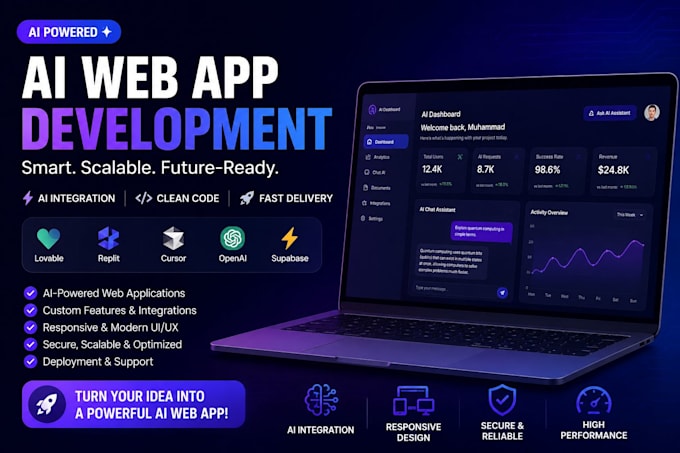 build modern website or web app