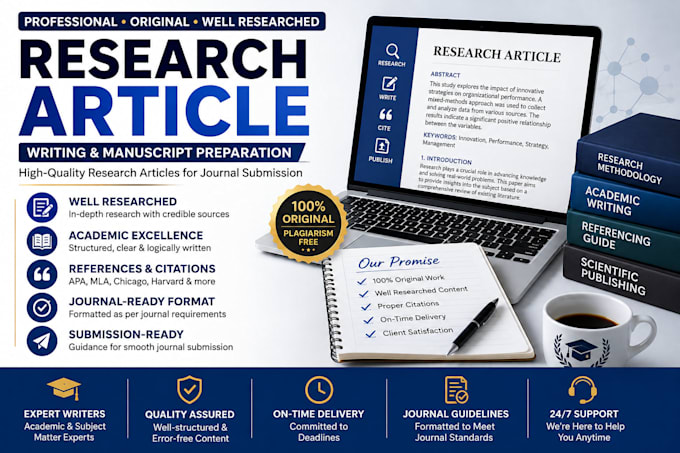 write and format a professional research article for journal submission