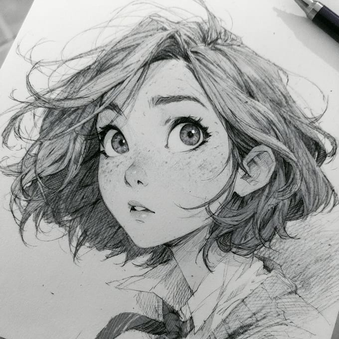 anime manga character illustration
