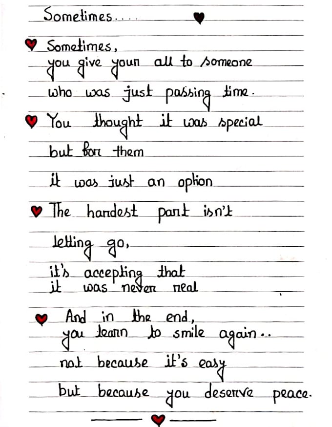 write beautiful handwritting for you