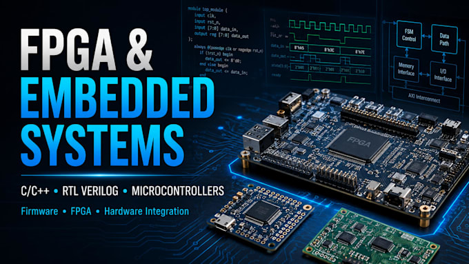 develop fpga embedded system microcontroller integration using c rtl verilog