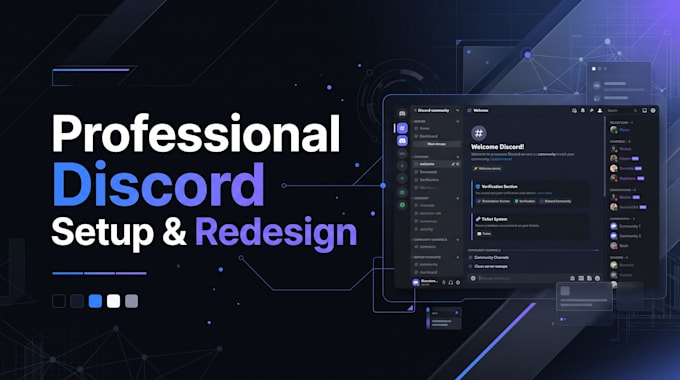 create a professional and fully customized discord server