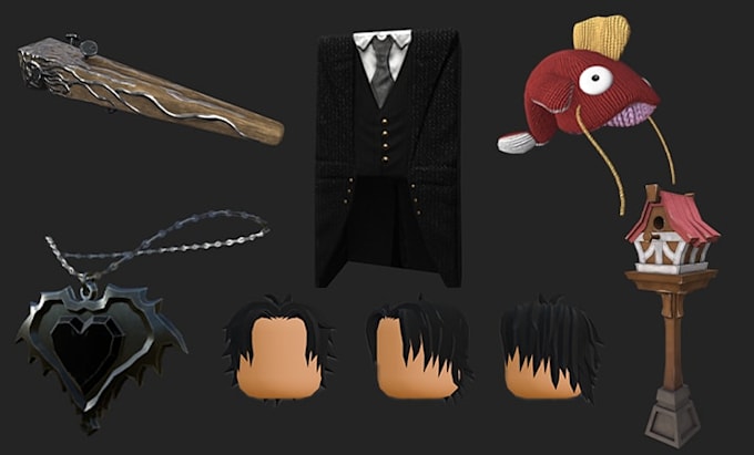 create custom roblox ugc, wearables, characters, accessories, and props