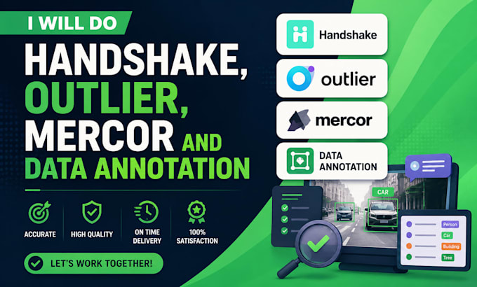do handshake, outlier, mercor and data annotation