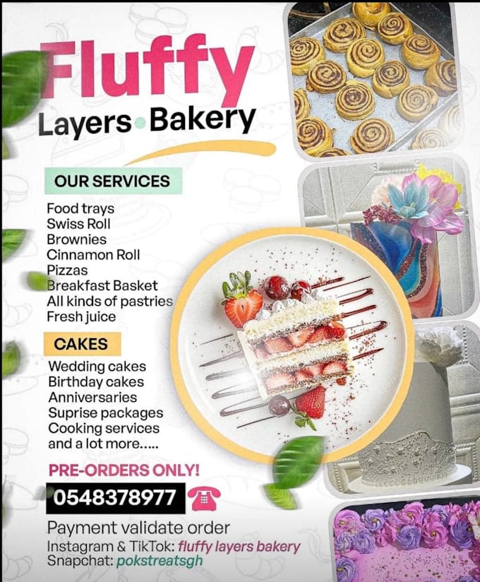 design a business flyer for you