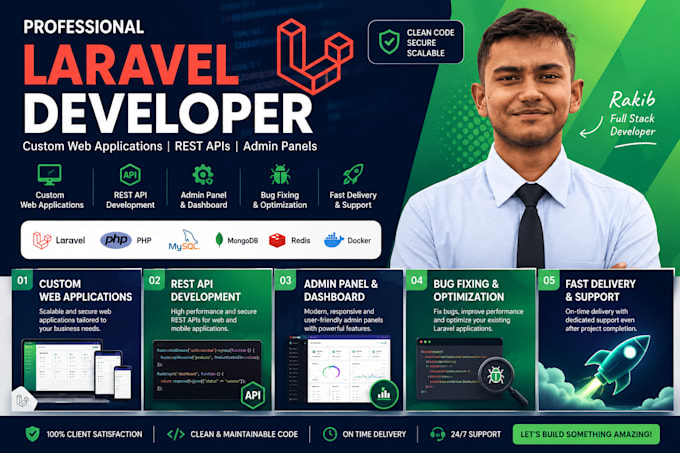 be your expert custom website development, full stack