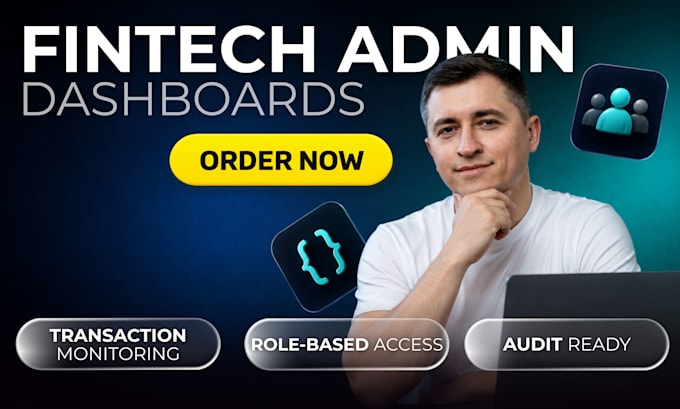 build a fintech admin dashboard with roles and permissions